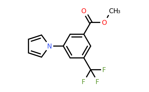 CAS 350488-53-8 | methyl 3-(1H-pyrrol-1-yl)-5-(trifluoromethyl)benzoate