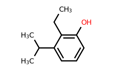 CAS 35050-93-2 | 2-Ethyl-3-(propan-2-YL)phenol