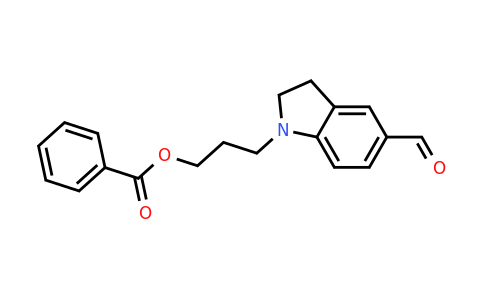 CAS 350797-52-3 | 3-(5-Formylindolin-1-yl)propyl benzoate