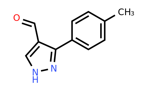 CAS 350988-62-4 | 3-(p-Tolyl)-1H-pyrazole-4-carbaldehyde