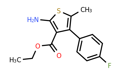 CAS 350989-70-7 | ethyl 2-amino-4-(4-fluorophenyl)-5-methylthiophene-3-carboxylate