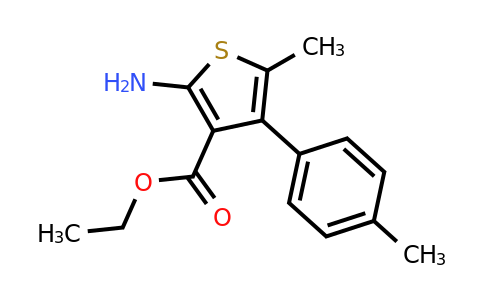 CAS 350997-35-2 | ethyl 2-amino-5-methyl-4-(4-methylphenyl)thiophene-3-carboxylate
