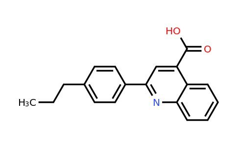 CAS 350997-40-9 | 2-(4-Propylphenyl)quinoline-4-carboxylic acid