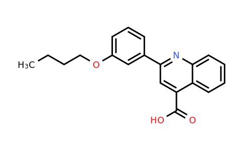 CAS 350997-43-2 | 2-(3-Butoxyphenyl)quinoline-4-carboxylic acid