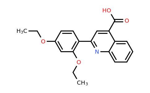 CAS 350997-55-6 | 2-(2,4-Diethoxyphenyl)quinoline-4-carboxylic acid