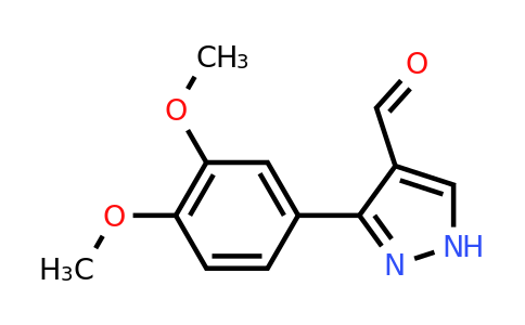 CAS 350997-69-2 | 3-(3,4-dimethoxyphenyl)-1H-pyrazole-4-carbaldehyde