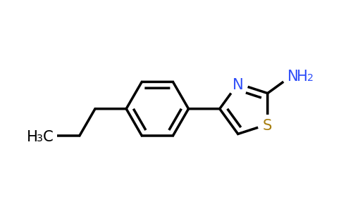 CAS 350997-71-6 | 4-(4-propylphenyl)-1,3-thiazol-2-amine