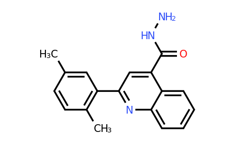 CAS 351000-24-3 | 2-(2,5-Dimethylphenyl)quinoline-4-carbohydrazide