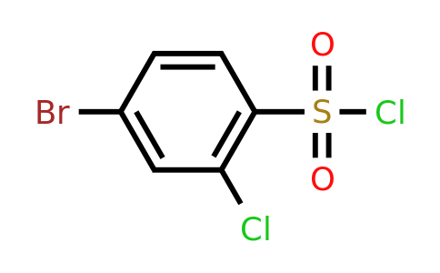 CAS 351003-52-6 | 4-bromo-2-chlorobenzene-1-sulfonyl chloride