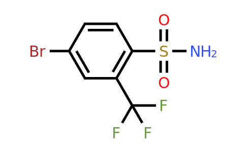 CAS 351003-62-8 | 4-Bromo-2-(trifluoromethyl)benzenesulfonamide