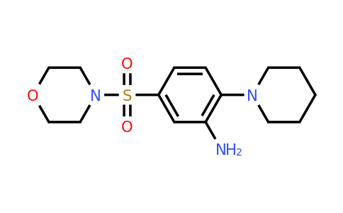 CAS 351193-92-5 | 5-(morpholine-4-sulfonyl)-2-(piperidin-1-yl)aniline