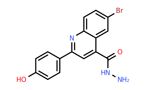 CAS 351327-31-6 | 6-Bromo-2-(4-hydroxyphenyl)quinoline-4-carbohydrazide