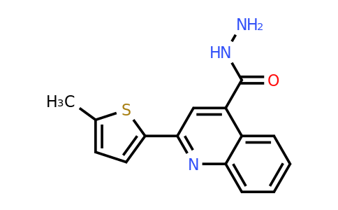 CAS 351327-53-2 | 2-(5-Methylthiophen-2-yl)quinoline-4-carbohydrazide