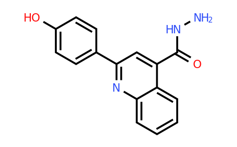 CAS 351329-42-5 | 2-(4-Hydroxyphenyl)quinoline-4-carbohydrazide