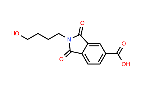 CAS 351334-92-4 | 2-(4-Hydroxybutyl)-1,3-dioxoisoindoline-5-carboxylic acid