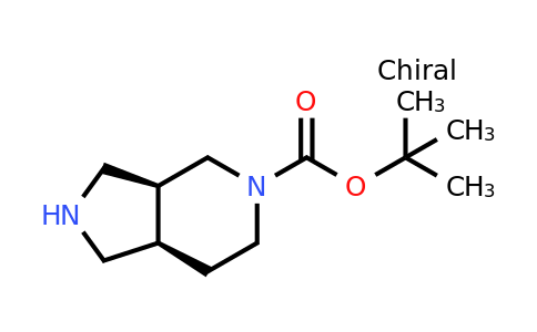 CAS 351362-72-6 | tert-butyl (3aS,7aR)-1,2,3,3a,4,6,7,7a-octahydropyrrolo[3,4-c]pyridine-5-carboxylate