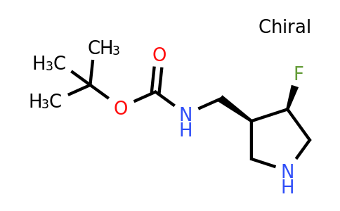CAS 351369-58-9 | tert-butyl N-{[cis-4-fluoropyrrolidin-3-yl]methyl}carbamate
