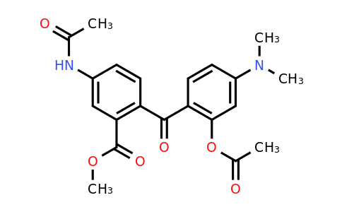 CAS 351421-17-5 | 4'-Acetamido-2-acetoxy-4-dimethylamino-2'-methoxycarbonyl-benzophenone