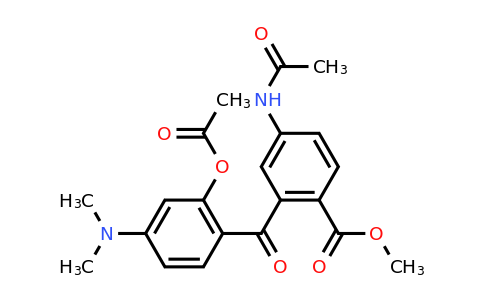 CAS 351421-18-6 | 5'-Acetamido-2-acetoxy-4-dimethylamino-2'-methoxycarbonyl-benzophenone