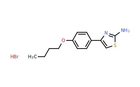 CAS 351525-72-9 | 4-(4-butoxyphenyl)-1,3-thiazol-2-amine hydrobromide