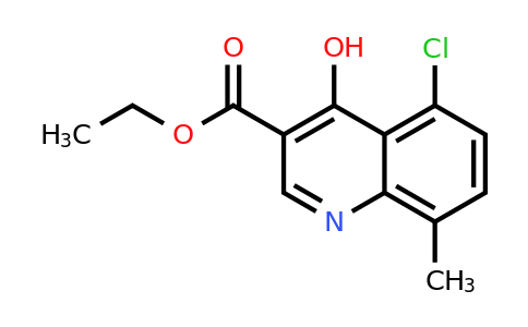 CAS 351893-52-2 | 5-Chloro-4-hydroxy-8-methylquinoline-3-carboxylic acid ethyl ester
