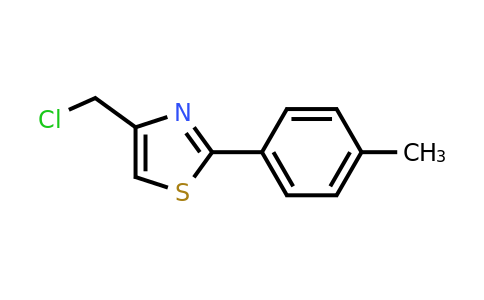 CAS 35199-18-9 | 4-(Chloromethyl)-2-(4-methylphenyl)-1,3-thiazole