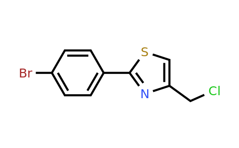 CAS 35199-19-0 | 2-(4-Bromophenyl)-4-(chloromethyl)-1,3-thiazole
