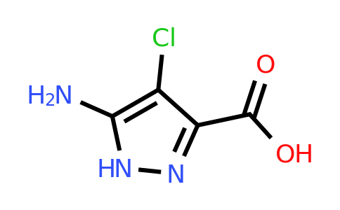 CAS 351990-69-7 | 5-Amino-4-chloro-1H-pyrazole-3-carboxylic acid