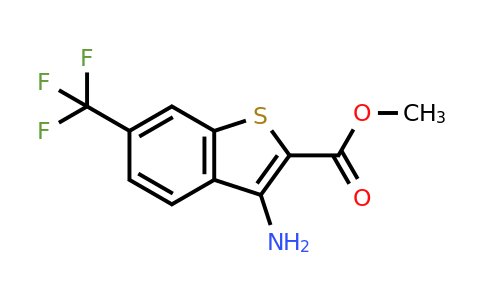 CAS 35212-91-0 | methyl 3-amino-6-(trifluoromethyl)-1-benzothiophene-2-carboxylate