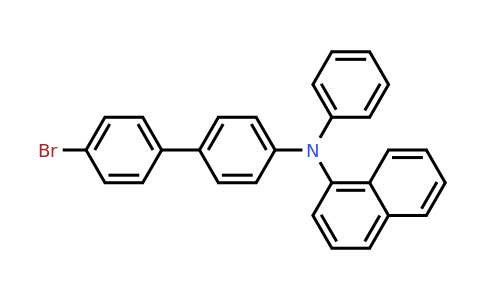 CAS 352359-42-3 | N-(4'-Bromo-[1,1'-biphenyl]-4-yl)-N-phenylnaphthalen-1-amine