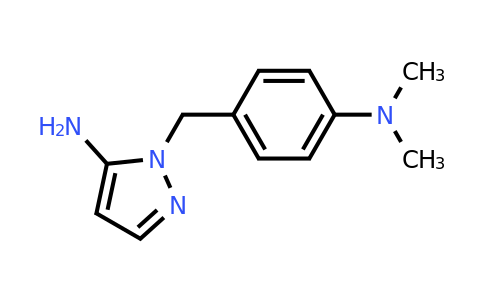 CAS 3524-27-4 | 1-{[4-(dimethylamino)phenyl]methyl}-1H-pyrazol-5-amine