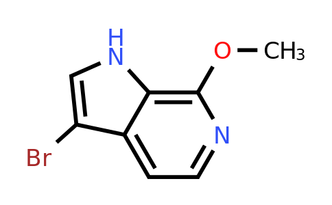 CAS 352434-16-3 | 3-bromo-7-methoxy-1H-pyrrolo[2,3-c]pyridine