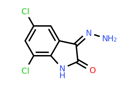 5,7-Dichloro-3-hydrazonoindolin-2-one