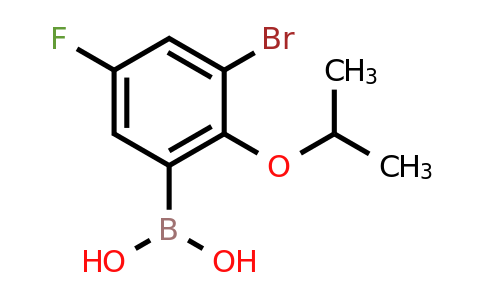 CAS 352534-84-0 | 3-Bromo-5-fluoro-2-isopropoxyphenylboronic acid