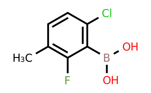 CAS 352535-86-5 | 2-Chloro-6-fluoro-5-methylphenylboronic acid