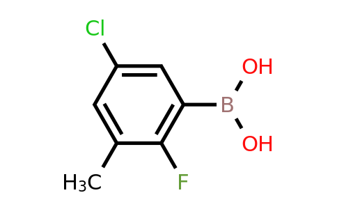 CAS 352535-87-6 | 5-Chloro-2-fluoro-3-methylphenylboronic acid