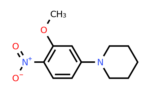 CAS 352651-56-0 | 1-(3-Methoxy-4-nitrophenyl)piperidine