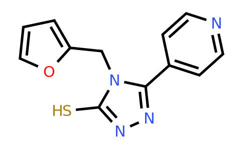 CAS 352661-33-7 | 4-[(furan-2-yl)methyl]-5-(pyridin-4-yl)-4H-1,2,4-triazole-3-thiol