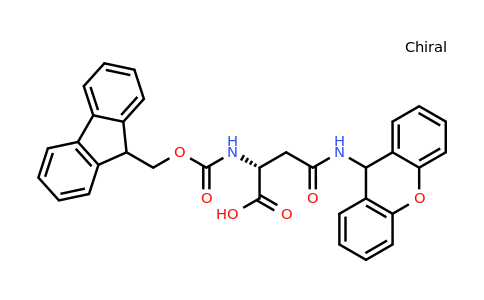 CAS 353236-19-8 | (R)-2-((((9H-Fluoren-9-yl)methoxy)carbonyl)amino)-4-((9H-xanthen-9-yl)amino)-4-oxobutanoic acid