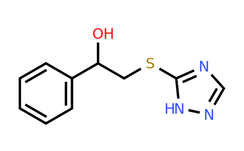 CAS 353286-55-2 | 1-phenyl-2-(1H-1,2,4-triazol-5-ylsulfanyl)ethan-1-ol