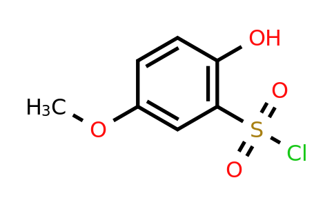 CAS 35338-04-6 | 2-hydroxy-5-methoxybenzene-1-sulfonyl chloride