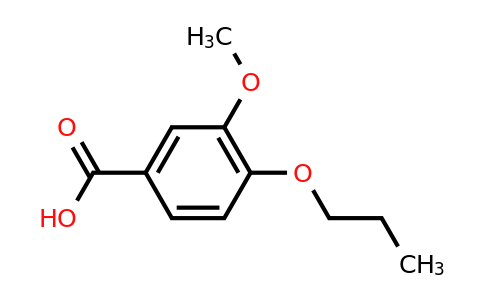 CAS 3535-32-8 | 3-methoxy-4-propoxybenzoic acid