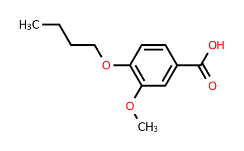 CAS 3535-34-0 | 4-butoxy-3-methoxybenzoic acid