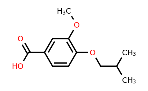CAS 3535-35-1 | 3-methoxy-4-(2-methylpropoxy)benzoic acid