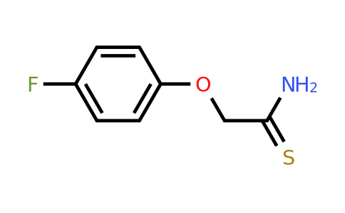 CAS 35370-93-5 | 2-(4-fluorophenoxy)ethanethioamide