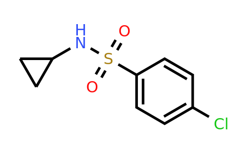 CAS 354128-89-5 | 4-Chloro-N-cyclopropylbenzenesulfonamide