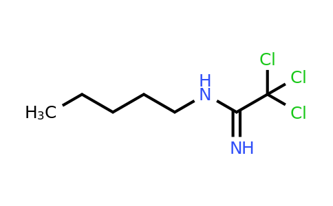 CAS 35518-70-8 | 2,2,2-trichloro-N-pentylacetimidamide