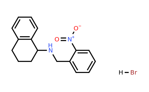 CAS 355383-24-3 | N-(2-Nitrobenzyl)-1,2,3,4-tetrahydronaphthalen-1-amine hydrobromide
