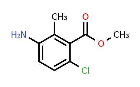 CAS 355390-11-3 | methyl 3-amino-6-chloro-2-methylbenzoate