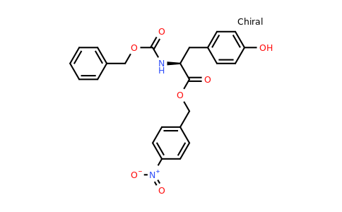 CAS 3556-56-7 | (S)-4-Nitrobenzyl 2-(((benzyloxy)carbonyl)amino)-3-(4-hydroxyphenyl)propanoate